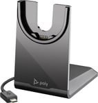 POLY Plantronics Voyager 4300, voyager Focus2 USB-C Charge Stand 220265-02 NEW