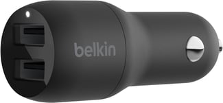 Belkin BOOST↑CHARGE™ Dual USB-A Car Charger 24W