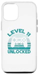 iPhone 14 Level 11 Unlocked Video Game 11th Birthday Gamer Boys Case