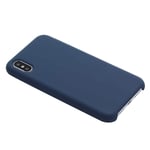 Silicone Case for iPhone X/Xs, Silicone Soft Phone Cover with Soft Microfiber Cloth Lining, Ultra-thin ShockProof Phone Case for iPhone X/Xs (Blue)