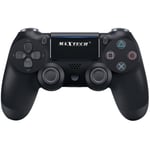 Trade Shop - Controller Wired Compatibile Ps4 Nero Playstation 4 Joystick Double Shock Filo -