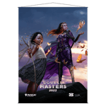 Wall Scroll for Magic: The Gathering Double Masters 2022 Liliana and Aminatou