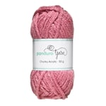 Garn Chunky Acrylic 50g gammelrosa