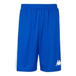 Kappa CALUSO Short de Basket-Ball Homme, Blue, FR : Taille Unique (Taille Fabricant : 14Y)