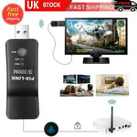 UK Samsung Capable Smart TV LAN Adapter Ethernet WiFi Wireless Dongle 300M RJ-45