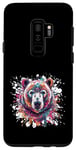 Galaxy S9+ Polar Bear Head | Animal Portrait Popart Colorful Case