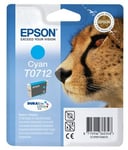 Original Epson T0712 Cyan Ink Cartridge for Stylus DX8450 DX9400 DX9400F