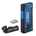Bosch Professional Cellule de réception laser LR 60 (support RB 60, 2 piles AA, portée : jusqu’à 300 m (rayon), idéale pour le laser rotatif GRL 600 CHV)