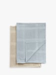 John Lewis Baby Cellular Blanket, Pack of 2, 90 x 70cm