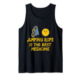 Funny Jumping Rope Is The Best Medicine Jump Rope Skipping Tank Top