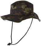 Quiksilver Men's Bushmaster Protection Floppy Visor Bucket Sun Hat, Camo, S-M UK