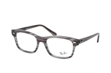 Ray-Ban MR BURBANK RX 5383 8055, including lenses, SQUARE Glasses, UNISEX