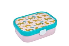 Mepal - Boîte à Déjeuner Campus - Lunch Box Bento pour Enfants - Boite Repas avec Compartiment Bento - Fermeture à Clip - Sans BPA et Compatible au Lave-Vaisselle - 750 ml - Leopard