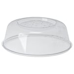 New Microwave Food Polypropylene Plastic Dish Cover Cooking Kitchen Grey Lid UK