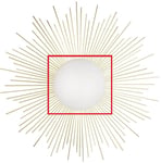 Reservglas till Soleil Plafond/Vägglampa