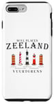Coque pour iPhone 7 Plus/8 Plus Zélande, côte de la mer du Nord Pays-Bas, phares dessin