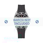 Swiss Military Hanowa klockarmband 6-6221.04.007 Gummi Svart