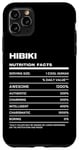 iPhone 11 Pro Max Hibiki Nutrition Facts Name Funny Case