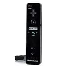 Télécommande Wiimote plus (Motion plus inclus) pour Nintendo Wii et Wii U - Noir - Straße Game ®