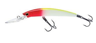 Yo-Zuri Crystal Minnow Deep Diver Walleye Floating Lure, 5 1/4", Clown