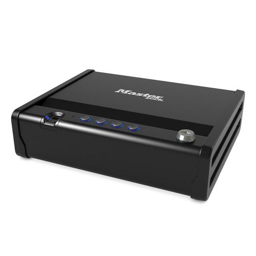 Coffre-fort Portable Biométrique à Accès Rapide Pour Pistolet – Empreintes Digitales – Clavier – Noir