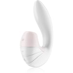 Satisfyer SUPERNOVA DOUBLE AIR PULSE vibrator med klitorisstimulator White 14,5 cm