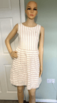 Tommy Hilfiger Girl's Fluro Fine Stripe Dress, 176 cm / 16 Years
