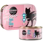 Cosma Asia i gelé 6 x 170 g - Tonfisk & krabbkött