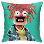 Not Applicable Pepe The King Prawn Fan Art Cushion Throw Pillow Cover Decorative Pillow Case For Sofa Bedroom 18 X 18 Inch