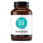 Viridian VitaminViridian Vitamin D3 4000 IU - 30 Vegicaps D3 4000IU -