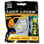 Lock Laces No Tie Shoelaces Cool Grey, OneSize