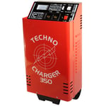 Tecnoweld - Chargeur démarreur de batterie 12-24V Charge 60A auto poids lourds 600 Ah TEC350 sur roues