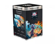 Good Loot Premium Gaming Puzzle - The Witcher: Griffin Fight Puslespil 1000 Styk