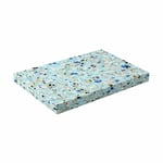Fitness Mad Half Yoga Block 1 Inch Brick Stretch Exercise Recycled Chip Foam