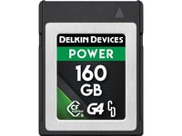 Minneskort Delkin Cfexpress Power R1780/W1700 (G4) 160Gb