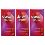 Durex Thin Feel Extra Lubricated 36 Pack 56mm