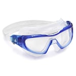 AQUASPHERE Vista pro Masque de natation, lunette de piscine pour hommes et femmes avec protection UV et joint en silicone, verres anti-buée et anti-fuite