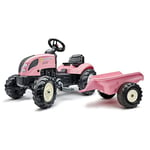 FALK- Tracteur à pédales, 2056L, Rose