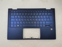 For HP Elite Dragonfly G2 M42280-261 Bulgarian Palmrest Keyboard Top Cover NEW