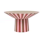 OYOY Toppu centerpiece hög 17xo30 cm Red-peach