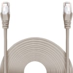 0.5m Grey CAT6 RJ45 Network Ethernet LAN Cable Wire Router TV PC Internet UTP