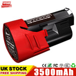 For Milwaukee M12 Battery LITHIUM ION XC 3.5Ah High Capacity 12V 48-11-2402 Tool