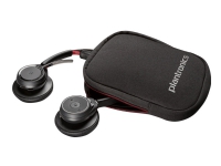 Poly Voyager Focus UC B825 - Ingen ladestativ - hodesett - on-ear - Bluetooth - trådløs - aktiv støydemping