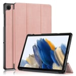 Fodral Tri-fold Samsung Galaxy Tab A9 Plus Roséguld