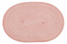 Oval Bordstablett 30 x 45 cm - Rosa