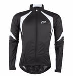 Force X53 Mens Lightweight Windproof Cycle Cycling Jacket Black White Size Large