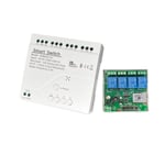  WiFi Bluetooth Switch Relay Module 85-250V on Off Controller 4CH 2.4G Wi