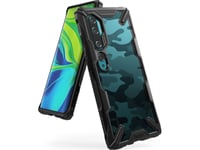 Ringke Case Ringke Fusion-X Design Xiaomi Mi Note 10 Camo (Moro) Svart