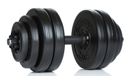 VINYL DUMBBELL SET 15KG