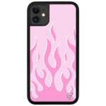 Wildflower Limited Edition Cases Compatible with iPhone 11 (Pink Flames)